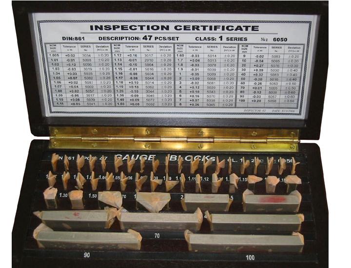 Precision Step Gauge Blocks, Calibration Gage Block Set, Anyi Measuring